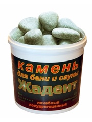 Камень для сауны Жадеит шлифованный большой 20 кг