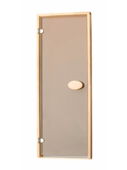 Двери для сауны стандартные, матовые, бронза 800x2100