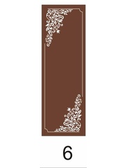 Двери для сауны с рисунком 